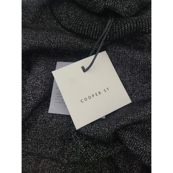 Cooper st small Alice knit dress black metallic new with tags - Picture 6 of 11